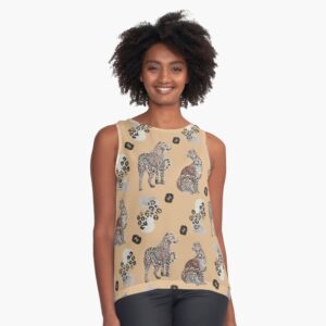 leopard pattern top