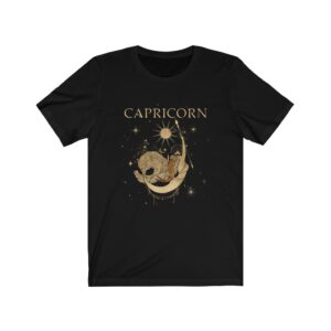 Capricorn Steinbock Sternzeichen Universal T-Shirt (100% Baumwolle)