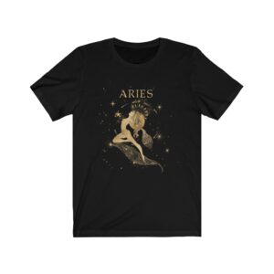 Aries Widder Sternzeichen Universal T-Shirt (100% Baumwolle)