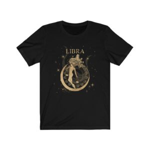 Libra Waage Sternzeichen Universal T-Shirt (100% Baumwolle)