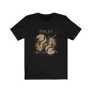 Pisces Fische Sternzeichen Universal T-Shirt (100% Baumwolle)