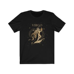 Virgo Jungfrau Sternzeichen Universal T-Shirt (100% Baumwolle)