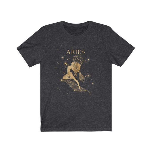 Aries Widder Sternzeichen Universal T-Shirt (100% Baumwolle) – Bild 2