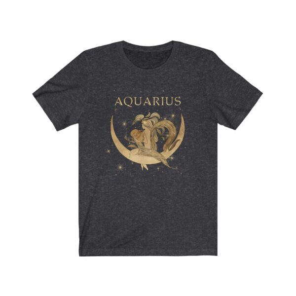Aquarius Wassermann Sternzeichen Universal T-Shirt (100% Baumwolle) – Bild 2