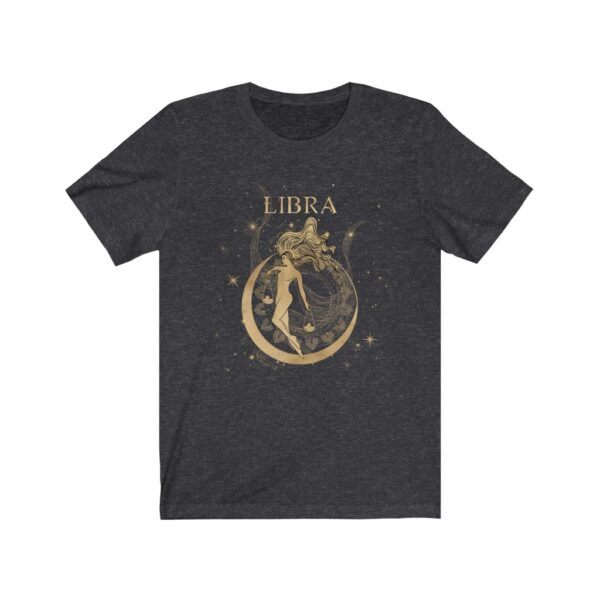 Libra Waage Sternzeichen Universal T-Shirt (100% Baumwolle) – Bild 2