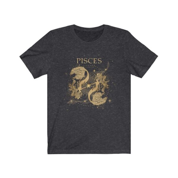Pisces Fische Sternzeichen Universal T-Shirt (100% Baumwolle) – Bild 2