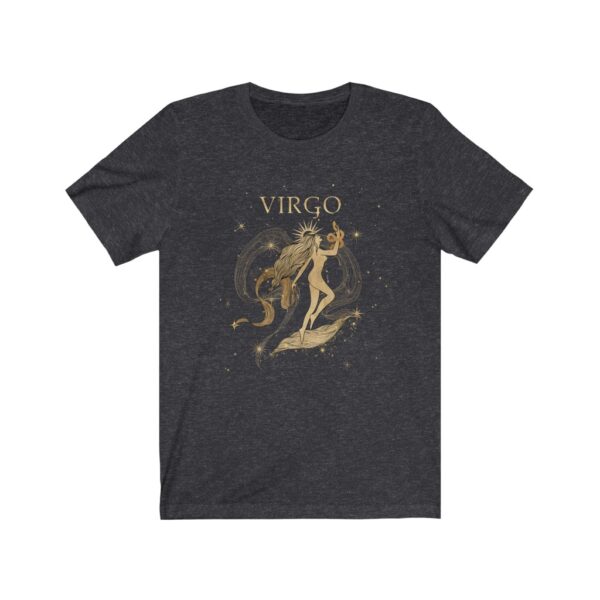 Virgo Jungfrau Sternzeichen Universal T-Shirt (100% Baumwolle) – Bild 2