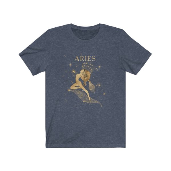 Aries Widder Sternzeichen Universal T-Shirt (100% Baumwolle) – Bild 3