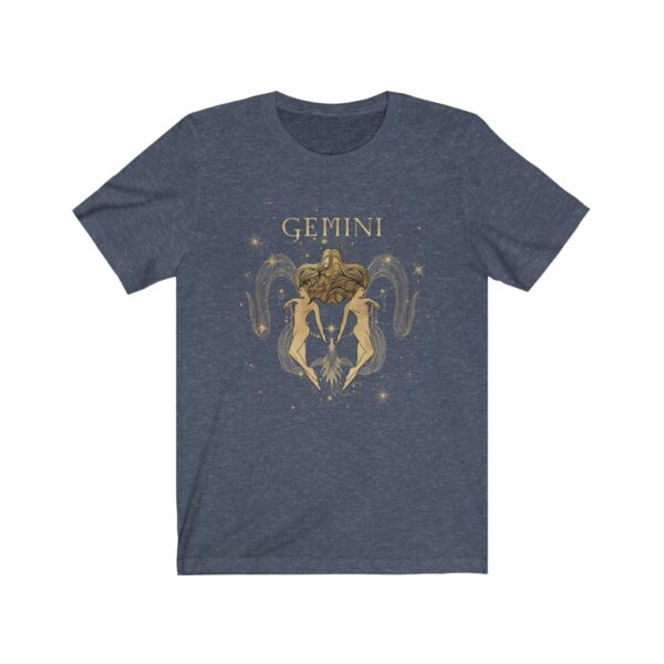 Gemini Zwilling Sternzeichen Universal T-Shirt (100% Baumwolle) – Bild 3