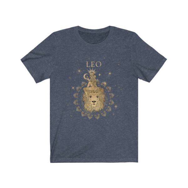 Leo Löwe Sternzeichen Universal T-Shirt (100% Baumwolle) – Bild 3