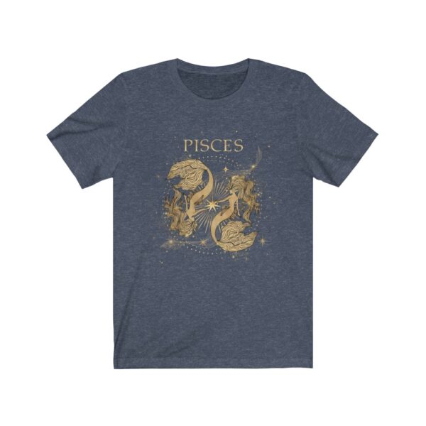Pisces Fische Sternzeichen Universal T-Shirt (100% Baumwolle) – Bild 3