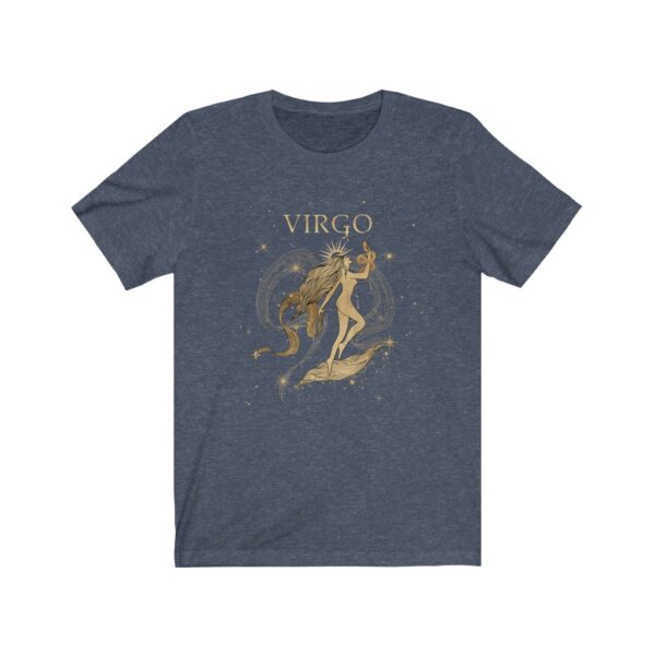 Virgo Jungfrau Sternzeichen Universal T-Shirt (100% Baumwolle) – Bild 3