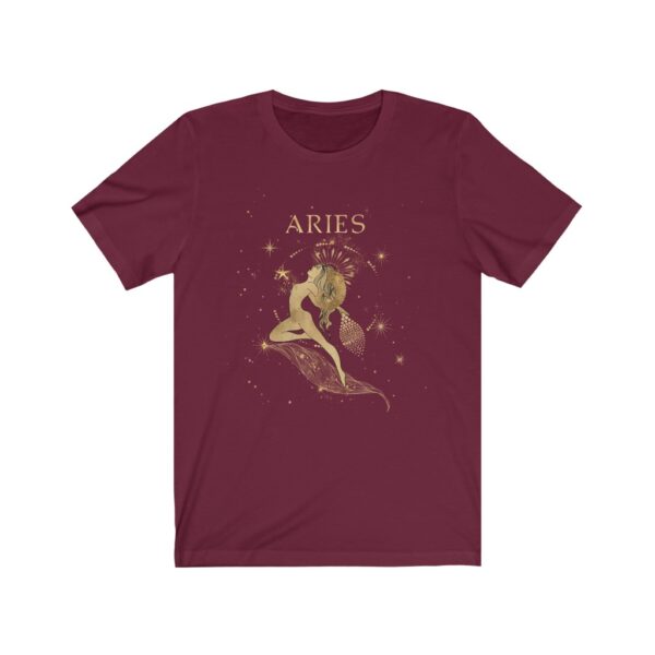 Aries Widder Sternzeichen Universal T-Shirt (100% Baumwolle) – Bild 5