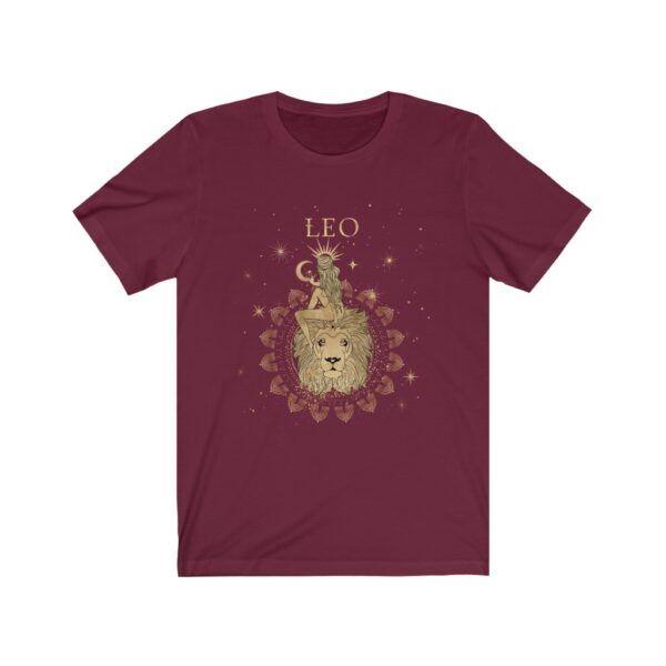 Leo Löwe Sternzeichen Universal T-Shirt (100% Baumwolle) – Bild 5