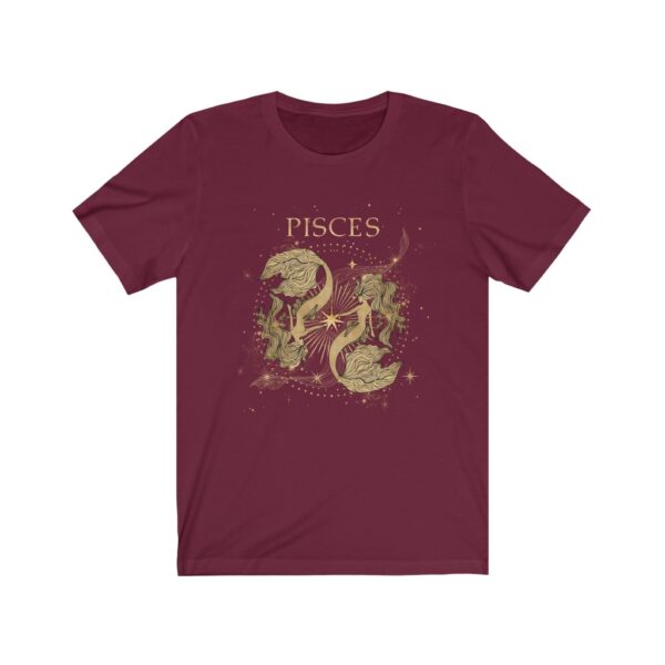 Pisces Fische Sternzeichen Universal T-Shirt (100% Baumwolle) – Bild 5