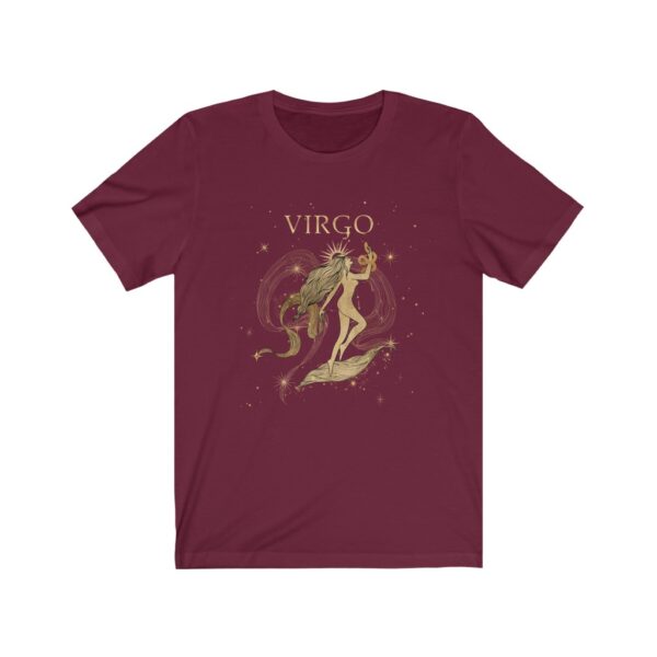 Virgo Jungfrau Sternzeichen Universal T-Shirt (100% Baumwolle) – Bild 5