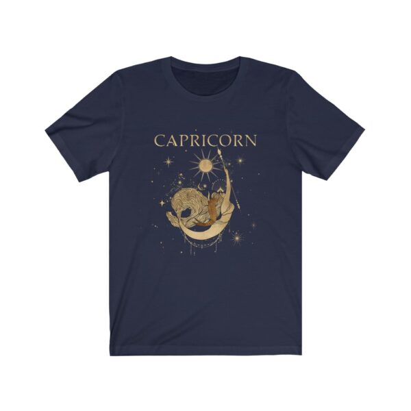 Capricorn Steinbock Sternzeichen Universal T-Shirt (100% Baumwolle) – Bild 4