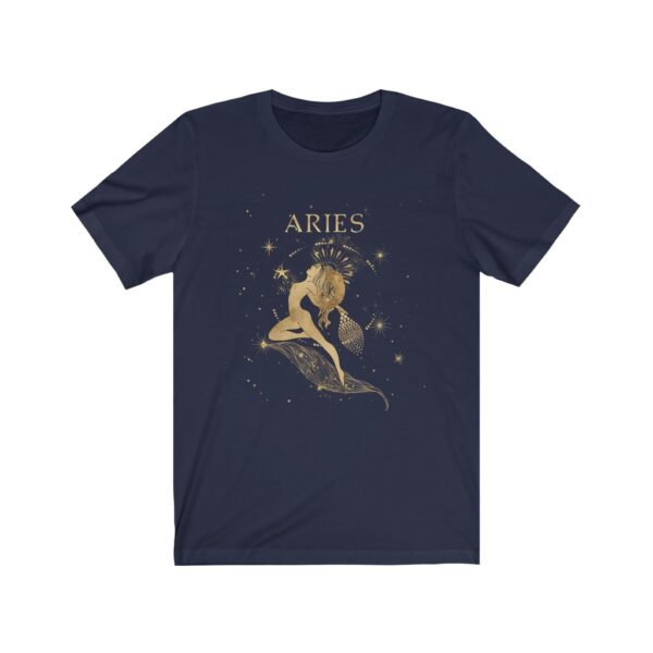 Aries Widder Sternzeichen Universal T-Shirt (100% Baumwolle) – Bild 4