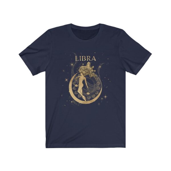 Libra Waage Sternzeichen Universal T-Shirt (100% Baumwolle) – Bild 4