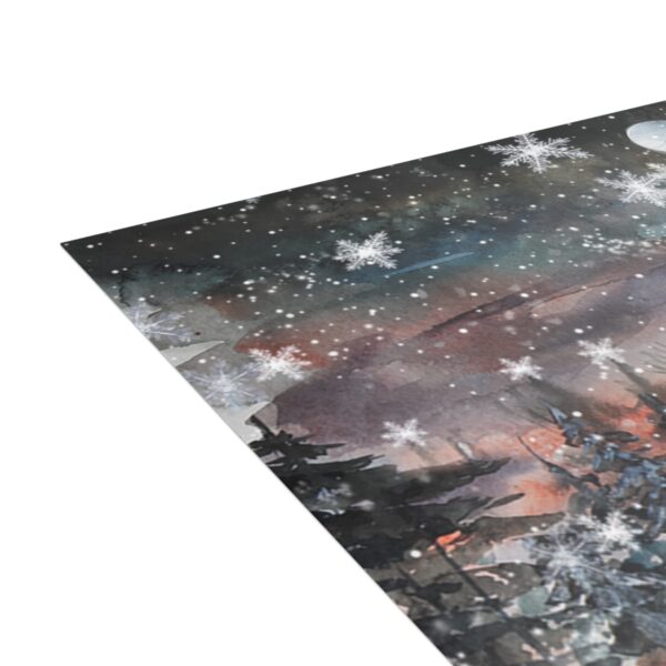 Winter Fairytale Folded Greeting Cards (1, 10, 30, and 50pcs) – Bild 118