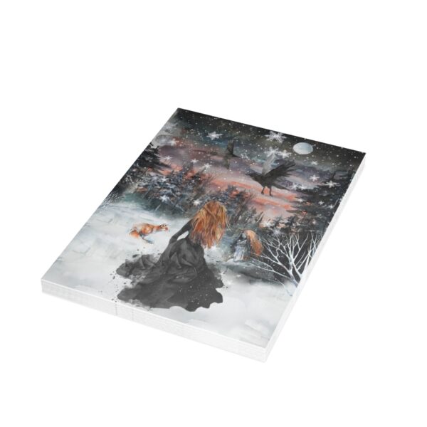 Winter Fairytale Folded Greeting Cards (1, 10, 30, and 50pcs) – Bild 119